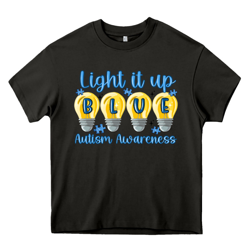Light It Up Heavy Core Tee by MaliasSmallBusiness | Teevron