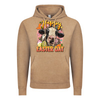 Vintage Coffee Happy Easter Day Vintage Hoodie - LillyAllenDesigns