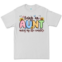 Dove Grey being an aunt makes my life complete Premium Tee - MaliasSmallBusiness