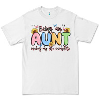 White being an aunt makes my life complete Premium Tee - MaliasSmallBusiness