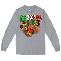 Heather Grey Mexicana sneakers Long Sleeve Tee - RanaPortraitStore