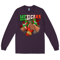 Plum Mexicana sneakers Long Sleeve Tee - RanaPortraitStore