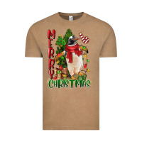 Vintage Coffee merry christmas penguin Vintage Tee - LillyAllenDesigns