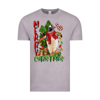 Vintage Zinc merry christmas penguin Vintage Tee - LillyAllenDesigns