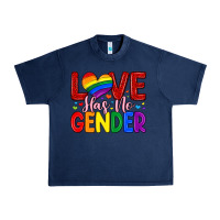 Navy love has no gender Urban Heavy Tee - Artiststas