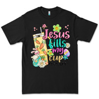 Black easter jesus fills my cup Premium Tee - MaliasSmallBusiness