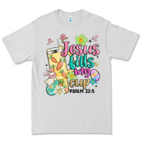 Dove Grey easter jesus fills my cup Premium Tee - MaliasSmallBusiness