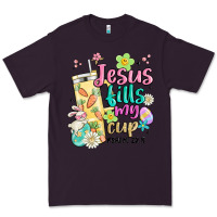 Plum easter jesus fills my cup Premium Tee - MaliasSmallBusiness