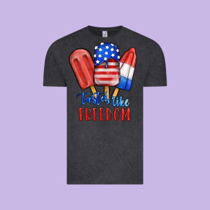 Tastes Like Freedom Vintage Tee Designed By Jahusdesignshop