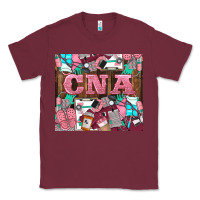 Burgundy cna Classic Tee - LillyAllenDesigns