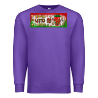 Purple flannels lattes leggings Premium Sweatshirt - BundleAndBundleShop