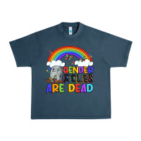 Midnight Navy gender roles are dead Urban Heavy Tee - Artiststas