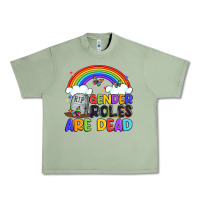 Oil Green gender roles are dead Urban Heavy Tee - Artiststas