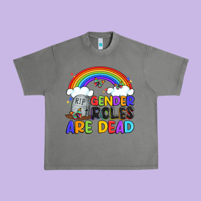 Gender Roles Are Dead Urban Heavy Tee Designed By Artiststas