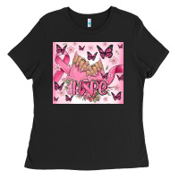 Breast Cancer Nails Hope Ladies Tee | Teevron