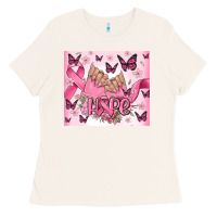 Bone breast cancer nails hope Ladies Tee - MaliasSmallBusiness
