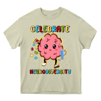 Mossy celebrate neurodiversity Heavy Core Tee - MaliasSmallBusiness