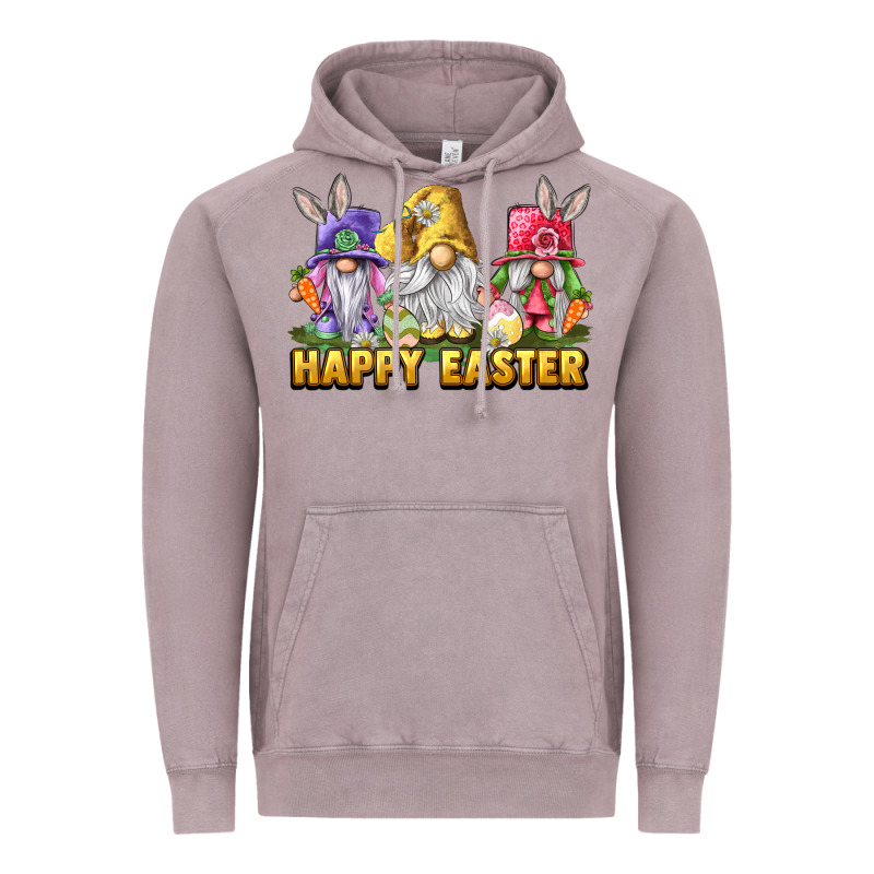 Happy Easter Gnomies Vintage Hoodie by LillyAllenDesigns | Teevron