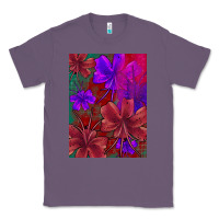Lavender floral pattern Classic Tee - JahusDesignShop