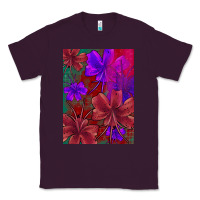 Plum floral pattern Classic Tee - JahusDesignShop