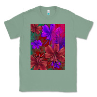 Sage floral pattern Classic Tee - JahusDesignShop