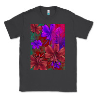Smoke floral pattern Classic Tee - JahusDesignShop