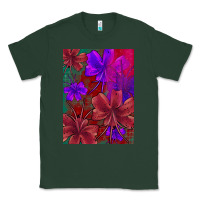 Sports Green floral pattern Classic Tee - JahusDesignShop