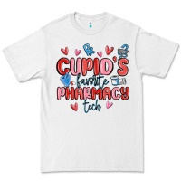 White cupid's favorite pharmacy tech Premium Tee - MaliasSmallBusiness