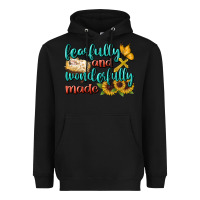 Black Fearfully And Wonderfully Made Heavyweight Hoodie - BundleAndBundleShop