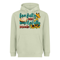 Matcha Fearfully And Wonderfully Made Heavyweight Hoodie - BundleAndBundleShop