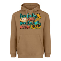 Toasted Coconut Fearfully And Wonderfully Made Heavyweight Hoodie - BundleAndBundleShop
