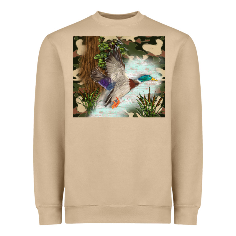 Duck Hunting Heavyweight Sweatshirt by TumblerDesignByShophia | Teevron