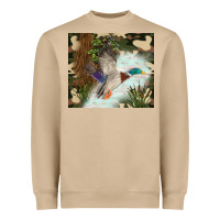Mushroom duck hunting Heavyweight Sweatshirt - TumblerDesignByShophia