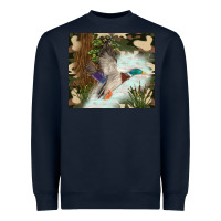 Navy duck hunting Heavyweight Sweatshirt - TumblerDesignByShophia