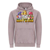 Vintage Zinc Happy Easter Heifers Vintage Hoodie - LillyAllenDesigns