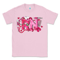 Bubblegum Pink rn breast cancer registered nurse Classic Tee - LillyAllenDesigns