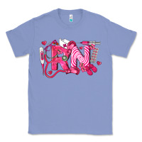 Colony Blue rn breast cancer registered nurse Classic Tee - LillyAllenDesigns