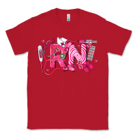 Red rn breast cancer registered nurse Classic Tee - LillyAllenDesigns