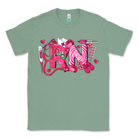 Sage rn breast cancer registered nurse Classic Tee - LillyAllenDesigns