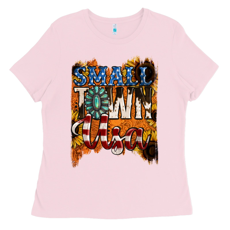Small Town Usa Gemstone Ladies Tee by Jasminsmagicworld | Teevron
