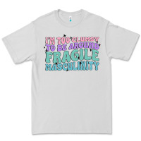 Dove Grey i'm too clumsy to be around fragile masculinity Premium Tee - MaliasSmallBusiness