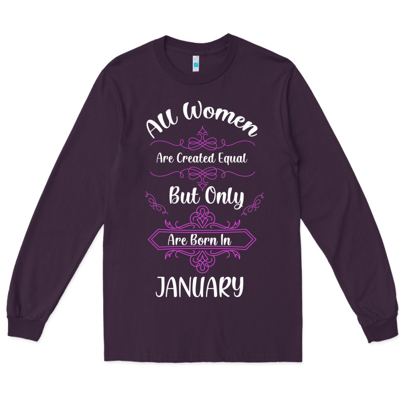 Legends Are Born In January Shirt Long Sleeve Tee by Bettercallsaul | Teevron