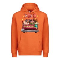 Carrot Valentine's Day Truck Farm Animals Cupid XOXO Premium Hoodie - FaDigitalArtStudio