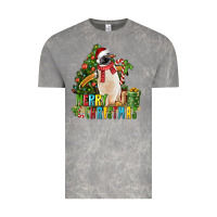 Cloud Rock Merry Christmas Penguin Vintage Tee - LillyAllenDesigns