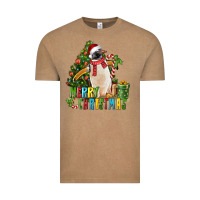 Vintage Coffee Merry Christmas Penguin Vintage Tee - LillyAllenDesigns