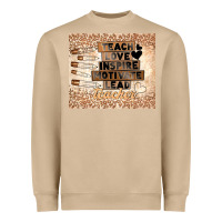 Mushroom black teacher Heavyweight Sweatshirt - TumblerDesignByShophia