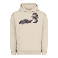 Pigment French Oak mexican free tailed bat Urban Hoodie - LillyAllenDesigns