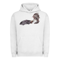 Pigment Lunar Rock mexican free tailed bat Urban Hoodie - LillyAllenDesigns