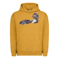 Pigment Peanut Butter mexican free tailed bat Urban Hoodie - LillyAllenDesigns