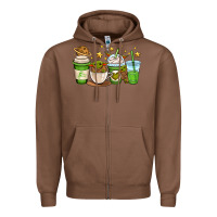 Fantastic Movie Character Coffee Cups Zipper Hoodie | Teevron